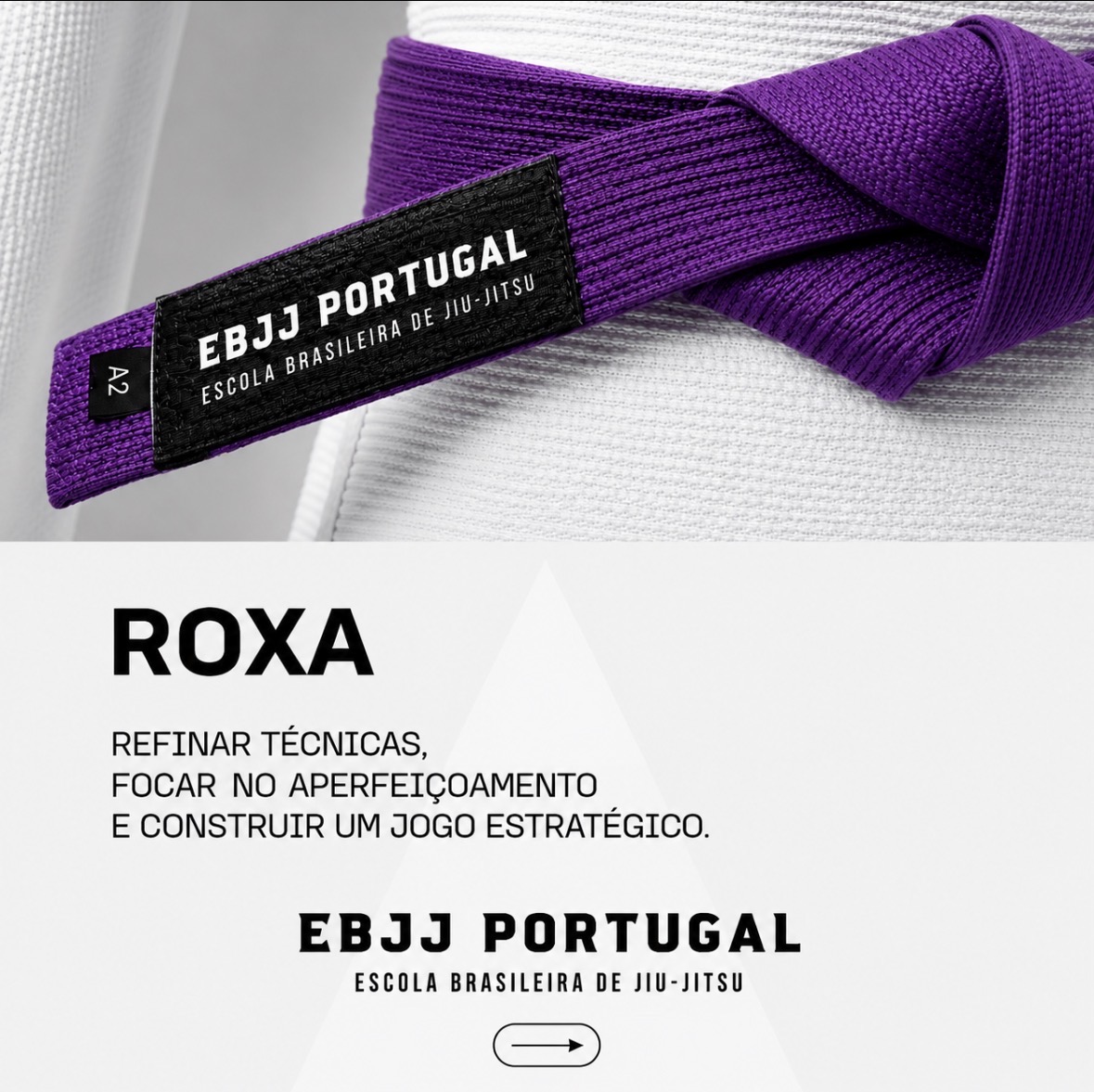 Faixa Roxa Jiu-Jitsu EBJJ Portugal