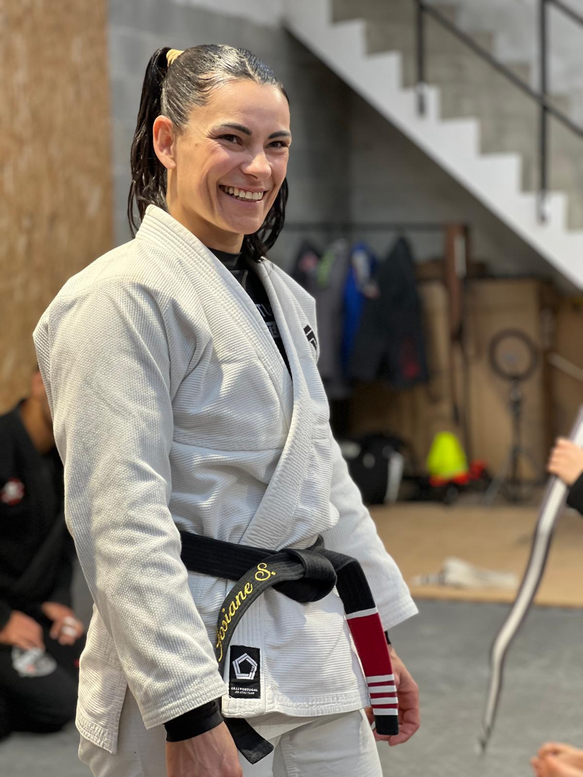 Josiane Silva — Professora Faixa Preta de Jiu-Jitsu EBJJ Portugal